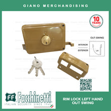 Load image into Gallery viewer, Facchinetti Rim lock
