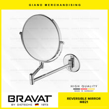 Load image into Gallery viewer, BRAVAT Bathroom Reversible Mirror M8121
