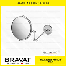 Load image into Gallery viewer, BRAVAT Bathroom Reversible Mirror M8121
