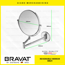 Load image into Gallery viewer, BRAVAT Bathroom Reversible Mirror M8121
