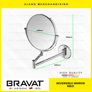 BRAVAT Bathroom Reversible Mirror M8121