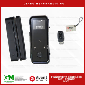 Avent Fingerprint Glass Door Lock M902
