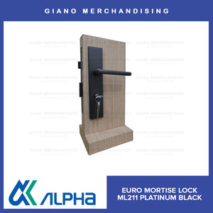 Alpha Euro Mortise Door Lock ML211