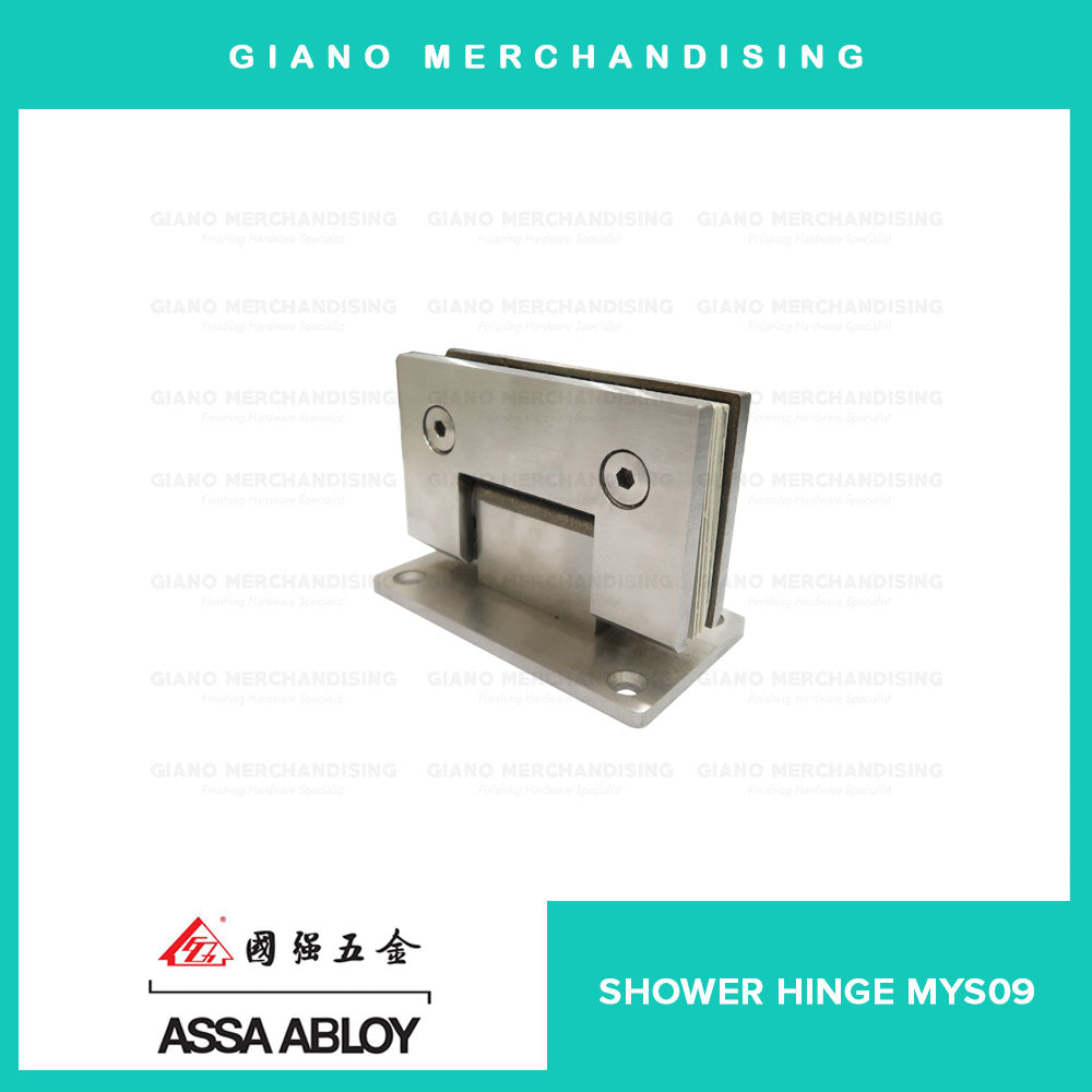 Assa Abloy Shower Hinge Wall to Glass MYS09