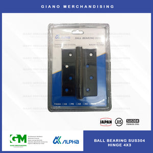 Alpha Ball Bearing Hinges (4x3x3.0mm)