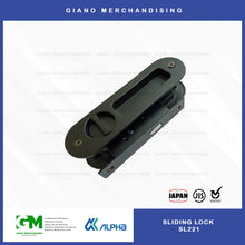 Load image into Gallery viewer, Alpha Sliding Door Lock SL221 Oval
