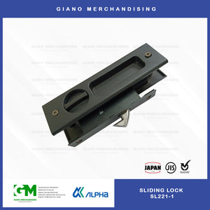 Alpha Sliding Door Lock Square