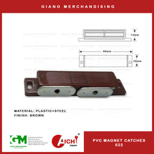 Load image into Gallery viewer, PVC Magnetic Catches 522
