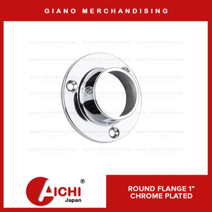 Round Flange 3039 CP (2pcs)