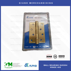 Alpha Ball Bearing Hinges (4x3x3.0mm)