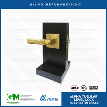 Load image into Gallery viewer, Alpha Tubular Lever Door Lock
