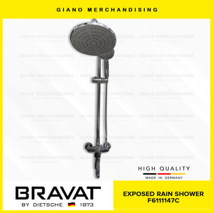 BRAVAT Exposed Rain Shower F6111147C