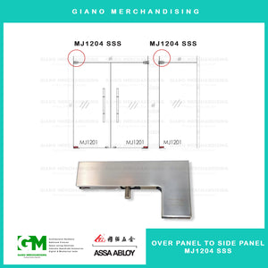 Assa Abloy Over Panel to Side Panel MJ1204 SSS