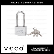 Load image into Gallery viewer, Veco Long Shackle Padlock PDL-50MM
