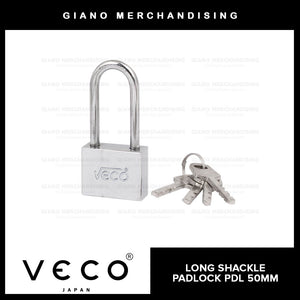 Veco Long Shackle Padlock PDL-50MM