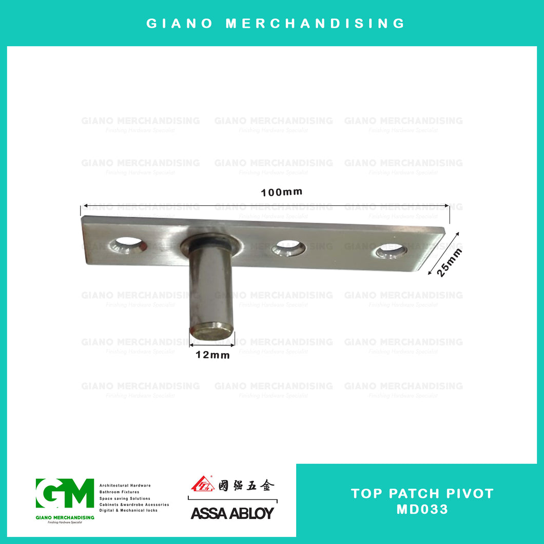 Assa Abloy Top Patch Pivot MD033