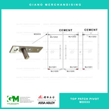 Load image into Gallery viewer, Assa Abloy Top Patch Pivot MD033
